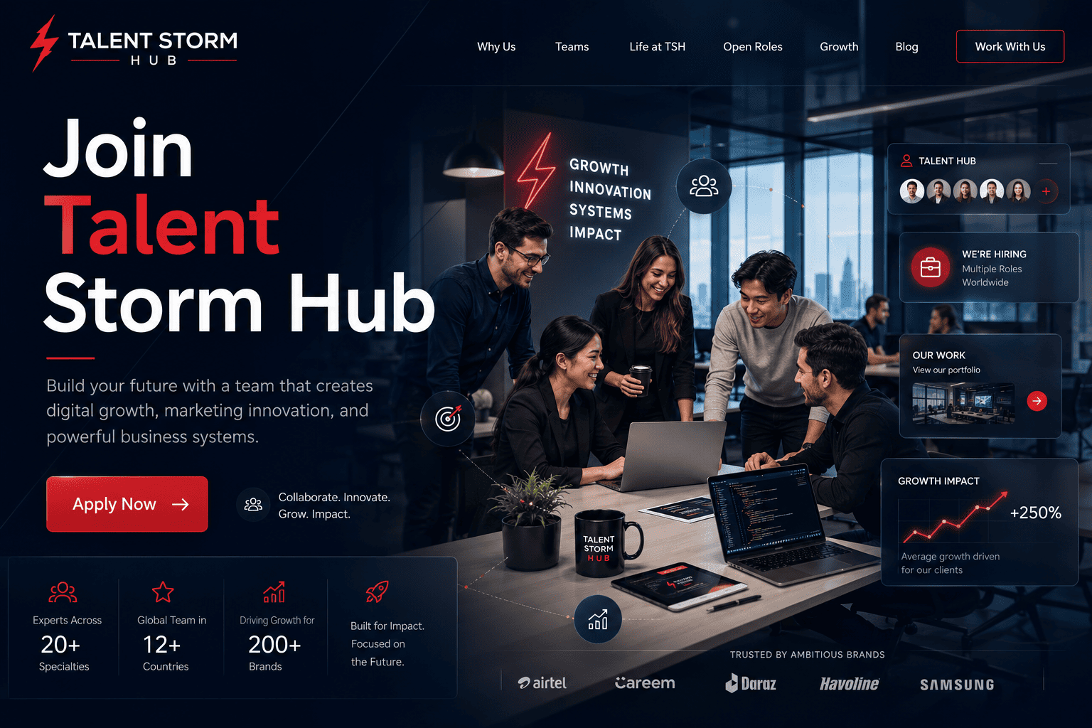 Join Talent Storm Hub